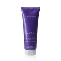 AMETHYSTE COOL BLONDE SILVER MASK Антижёлтая фиолетовая маска для седых,
осветлённых и мелированных волос.