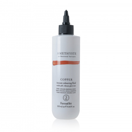 AMETHYSTE COPPER INSTANT COLOURING FLUID Флюид для мгновенного окрашивания, насыщенный яркий медный
