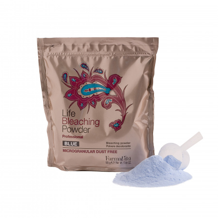Life Bleaching Powder Синий обесцвечивающий порошок