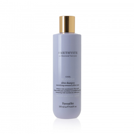 AMETHYSTE COOL BLONDE SILVER SHAMPOO Фиолетовый шампунь с нейтрализацией жёлтого оттенка 250ml
